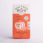Bags Of Bites Kiddies Biscuits Pumpkin & Raisin 200G