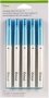 Washable Fabric Pen - Medium Point 1.0 Blue 5 Pack - Compatible With Explore/maker