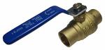 Xfitting 3 4 In Sweat Ball Valve Brass Full Port 600 Wog Water Oil Gas 1 4 Turn 5 Pieces