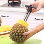 1PC Stainless Steel Pineapple Corer & Slicer: The Ultimate Household Kitchen Gadget For Fruit Core Removal