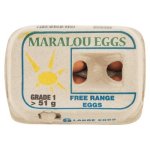 Eggs Large Free Range 6 Pack