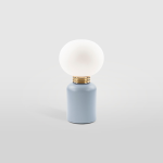 Karen Table Lamp – Aqua Green Terracotta