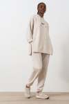 Slim Fit Track Pants - XL Natural