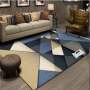 Smte 200CM By 150CM Modern 3D Design Area 7 Rug & Complementary Iywa Tieback With Keychain