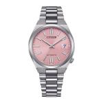 Tsuyosa Automatic Pink Dial Dial Watch NJ0200-50Z