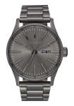 Nixon Sentry Stainless Steel Mens Watch - All Gunmetal