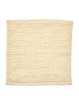 Cream Textured Face Cloth - 30X30CM Natural