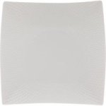 Maxwell And Williams White Basics Diamonds Square Platter - 37.5cm