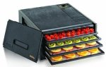 Excalibur Dehydrator 4 Tray MINI No Timer Black