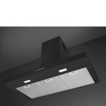 Smeg - 90CM Extractor Black