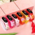 Children's Cute Doll Bracelet LED Electronic Watch Creative Swimming Waterproof Cartoon Doll Watch Ideal Choice For Gifts For Ki