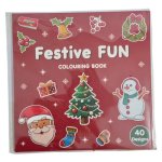 Festive Colouring Book 40 Designs Width: 21CM