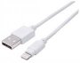 Manhattan 390781 Ilynk USB Cable With Lightning Connector - A Male / 8-PIN Male 0.5 M 1.5 Ft. Connects An Ipod Ipad Or Iphone To A USB Port Su