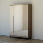 Contemporary 4 Door Wardrobe Available In 2 Colours