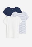 3-PACK Cotton T-shirts - Multi
