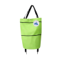 Collapsible Trolley Bag Reusable Shopping Cart Bag With Wheel