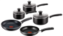 Tefal Essential 8 Piece Non-stick Set Retail Box 2 Year Warranty Featurestefal&apos S Durable And Long Lasting Pots & Pans With Thermo-spot For Everyday