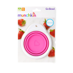 Munchkin Go Collapsible Bowl With Lid 12M+ Colour Varies