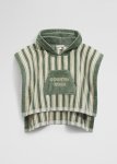 Australian Cotton Stripe Logo Poncho