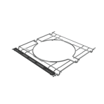 Weber Crafted Spirit & Smoke Fire Frame Kit 7688