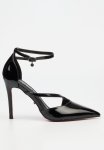 Lola 30 Ankle Strap - Black