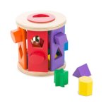 Melissa Wooden Shape Sorting Drum