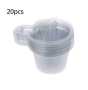 20PC 40ML Plastic Disposable Cups Dispenser