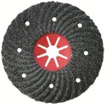 Tork Craft Vulcanized Fibre Disc 180 Mm 36 Grit Bulk ABR75036