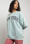 Washed New York Sweater - Washed Blue