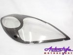 Toyota Carbon Look Headlight Shields For Avanza 06+ - Autostyle Motorsport South Africa