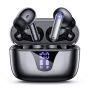 Wireless Bluetooth Earbuds With Long Battery Life & Anc Noise Cancellation