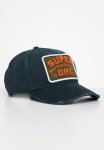 Graphic Trucker Cap - Navy