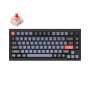 Keychron Q1 75% Red G Pro Switches Aluminium Rgb Wired Keyboard - Black