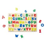 Melissa Wooden Upper & Lower Case Alphabet Puzzle
