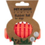 Medium Oval Rubber Ball Dog Toy Colour May Vary
