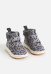 Warm-lined Hi-top Trainers - Grey Multi