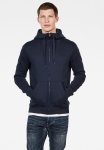 G-star Raw Premium Core Hdd Zip Sw Ls - Sartho Blue