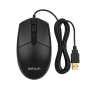 Ergonomic Wired Optical USB Mouse - 1200 Dpi Precision