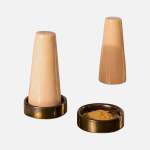 Solac Solar Salt & Pepper Shakers - Multi Earth