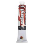 Zelcryl Artists Acrylic Paint 50ML Pyrrole Red
