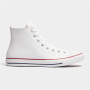 Converse Mens All Star Leather White Hi Top Sneaker