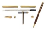 Pen Kit Gold Slimline - Black Stripe