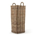 Rattan Umbrella Stand - Medium - 56CM H X 24CM W Height With Handle: 65 Cm