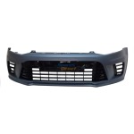 Vw Polo 6 7 New Vivo Hatchback Front Bumper Wrc Style 2010+ Better Quality Gloss Black Grilles