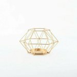 Geometric Round Candle Holder Large