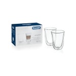 De'Longhi Double Walled Latte Macchiato Glasses - DLSC312