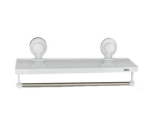 Bathlux Shelf With Handtowel Rack With Suction Cup