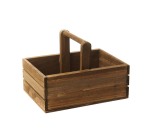 Caddy With Handle 266MM 195MM 110MM Stained