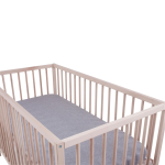 Xoxo Baby Dove Grey Fitted Sheet Standard