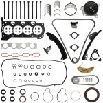 2ZR-FE 1.8L Timing Chain Kit Water Pump Cylinder Head Gasket Bolt Set Bearing Fit For Toyota Corolla Matrix Scion Xd Pontiac Vib